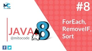 Java 8 Tutorial - 8 ForEach, RemoveIf, Sort
