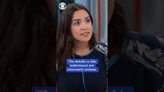 Rep. Alexandria Ocasio-Cortez says Sen. Bob Menendez should resign after bribery charges #shorts