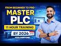 🚀 Master PLC Programming – From Beginner to Pro | 11 Hour Complete Course (2026)