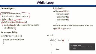Lecture 18 While Loop