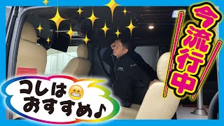 【ハイエース】天井にこれはすごくいい！お値段も安い？必見！！