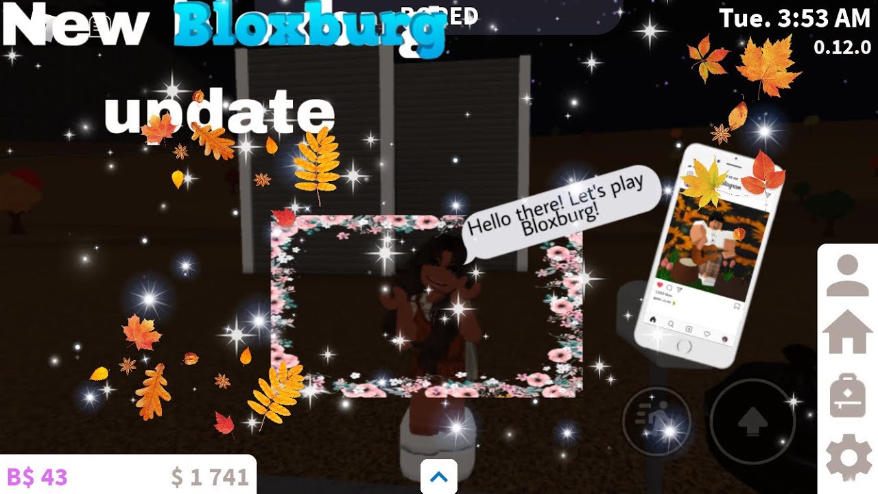 New Bloxburg Halloween Update+Building A House For Fall|ep 1 - YouTube