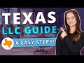 Texas LLC - How to Start an LLC in Texas PLUS Pro Tip for Veterans in 2024 (Updated!)