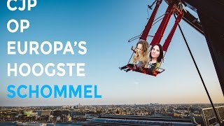 Bungelen aan de hoogste schommel van Europa (A'DAM Toren) | CJP