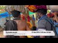 sabarimala jan 2024 periya pedda padam sacred walk erumeli sannidanam