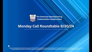 AMCC Roundtable Discussion 9/30/24