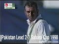 Pakistan 2 -1 Ahead vs India  3rd Match Sahara Cup @ Toronto, 16 Sep 1998