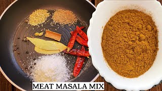 Simple Meat Masala Powder | Mutton Masala Powder | Masala Powder for Mutton