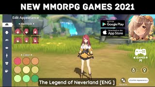 NEW MMORPG GAMES 2021 | The Legend of Neverland [ENG ] | AVAILABLE NOW FOR ANDROID, IOS