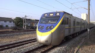 3231次與2234次區間車在斗南車站交會 20201105