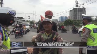 Mau Berangkat Kerja Bapak ini Malah Kena Tilang - 86