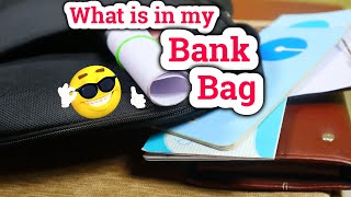 உங்கள் Bank Bag - ல் இதெல்லாம் இருக்கா ? | My Bank Bag Organization | Time saving Tensionless Tips !