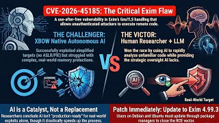 AI vs. Human: The Race to Exploit Exim’s Critical RCE (CVE-2026-45185)