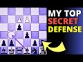 😱 My Top Secret Line Against d4 | A  Very Safe Opening