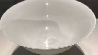 明代永乐甜白釉供碗（Ming Dynasty Yong Le Sweet White Galzed Stem Bowl. National Museum of Asian Art)