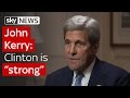 John Kerry talks to Sky News about the oceans, Hillary Clinton, Brexit and Syria