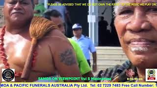 SAMOA ON VIEWPOINT - Vui S Masinamua 25th Feb 2023