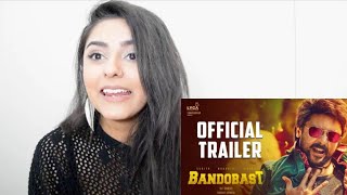 Bandobast - Official Trailer |Reaction and review