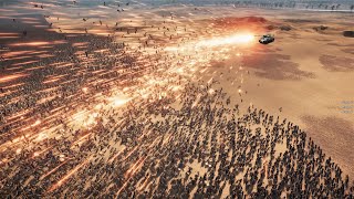 SHERMAN TANK FULL AUTO vs 2 MILLION SPARTANS - Ultimate Epic Battle Simulator 2