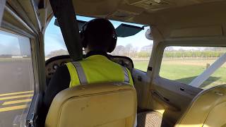 First Solo - Cessna 172N, Dublin, Ireland