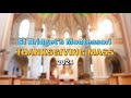 ST BRIDGET'S THANKGING MASS - 2024 11 09 - EPI 01