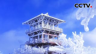 难得一见！黑龙江大顶子山现雪凇美景宛如童话世界 | CCTV