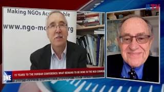 Prof. Gerald Steinberg with Alan Dershowitz, Durban Revisited, Sept  8, 2016 English