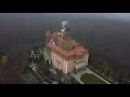 książ castle or książ zamek. drone wow swidnica poland ectv