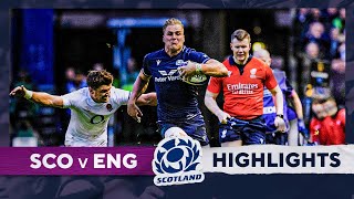 HIGHLIGHTS | Scotland v England | Guinness Men's Six Nations 2024