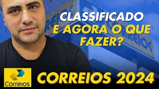 Classificado nos correios, o que fazer?