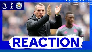 'We Started The Game Very Well' - Brendan Rodgers | Tottenham Hotspur vs. Leicester City