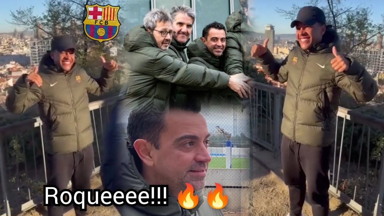 Perfect 👏, Vitor Roque Loving Barcelona Already!! Welcome To Barcelona ...