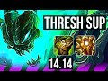 THRESH & Draven vs KARMA & Sivir (SUP) | 74% winrate, 6/2/24 | NA Master | 14.14