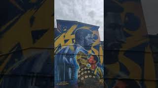 Messi Wall  Photo Painting at Kerala | Coppa America Winning Celebration