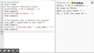 Python Chat Bot Part 2 - Question and Response