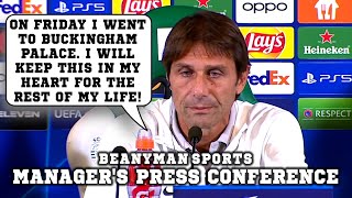 'On Friday I went to Buckingham Palace. Will keep this in my HEART' | Sporting v Spurs | Conte, Dier