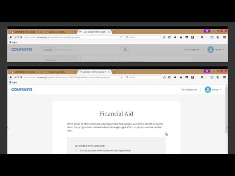 coursera: How to answer questions of financial aid? coursera: How to answer questions of financial aid?