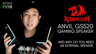 Redragon Anvil GS520 RGB Gaming Speaker and Why Do You Need An External Speaker