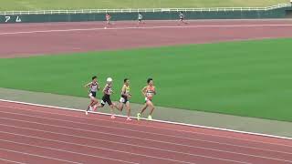 大分県長距離記録会（2023 7 8）女子5000m（田島、松永）