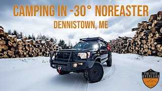 Overlanding in -30 Degree Storm: We Broke a CVT Tent Record!