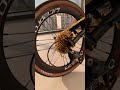 16 inch black gold fnhon gust with shimano tiagra 10 speed litepro gold v brake aero 349 wheelset