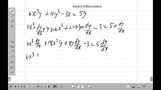 Implicit Differentiation 8