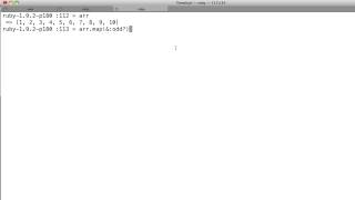 Ruby Enumerable Methods: map