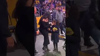 Vanessa Bryant Goes to Lakers' Arena for the First Time Since Kobe's Memorial to Honor Pau Gasol