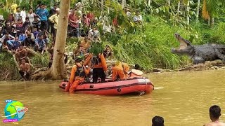 🔴 Innalillahi!! Proses Pencarian Seorang TNI Dit3rk4m Buaya Raksasa di Sungai Ketika Mencari Ikan...