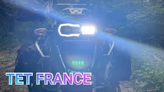 TET FRANCE SECTION 13 BMW R1200GS \u0026 R1250GS ADVENTURE. Offroad in Frankreich