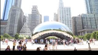 Cloud Gate a public sculpture in Chicago | America Ee Azhcha 25 June 2018