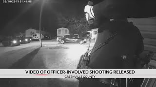 Greenville Co. Sheriff's Office releases video of deadly officer-involved shooting