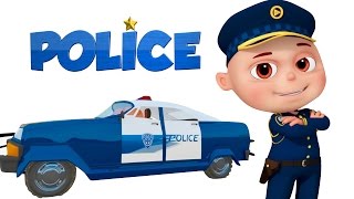 Zool Babies As Police | Police Chase Thief | Zool Babies Cartoon Animation