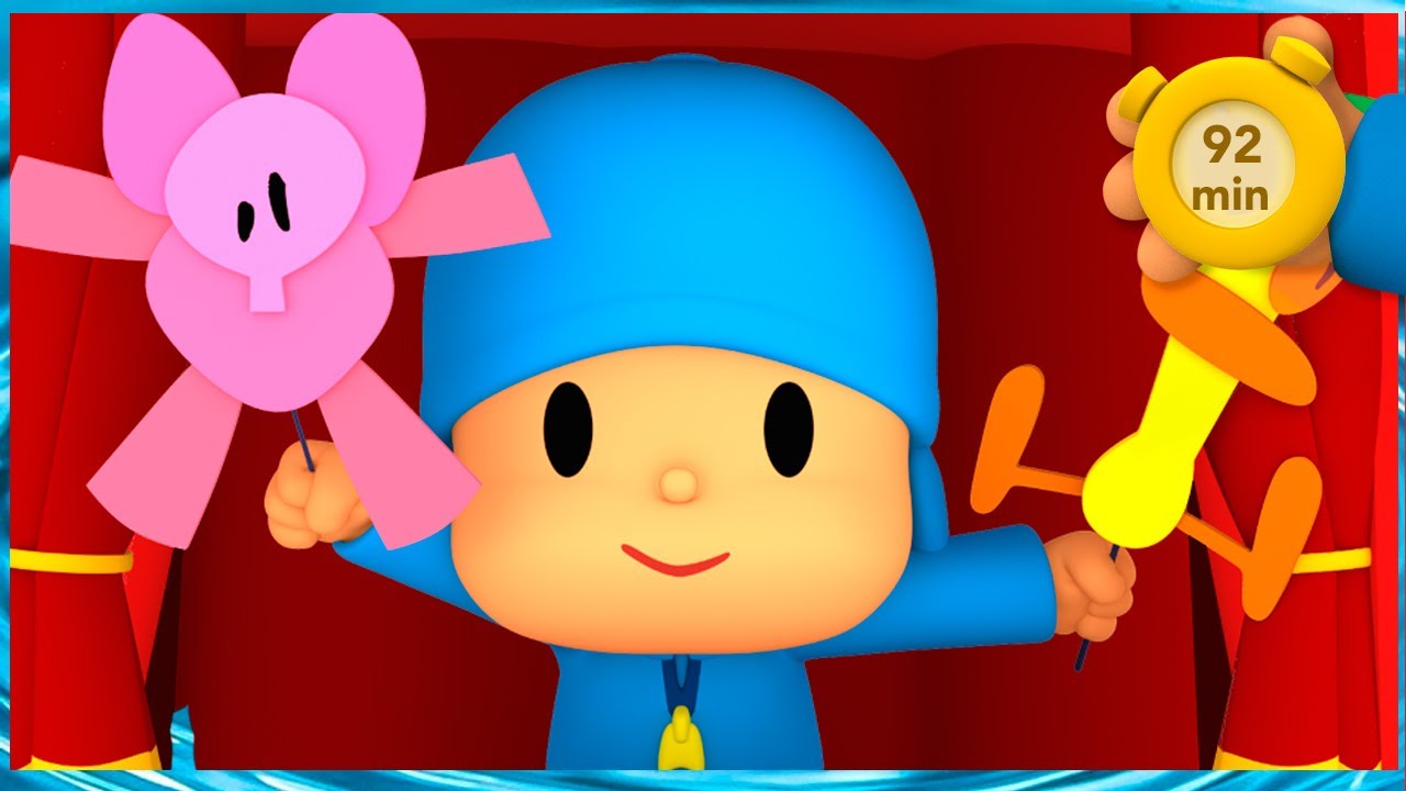 🎭 POCOYO AND NINA - Puppet Show Time [ 92 Minutes ] | ANIMATED CARTOON ...